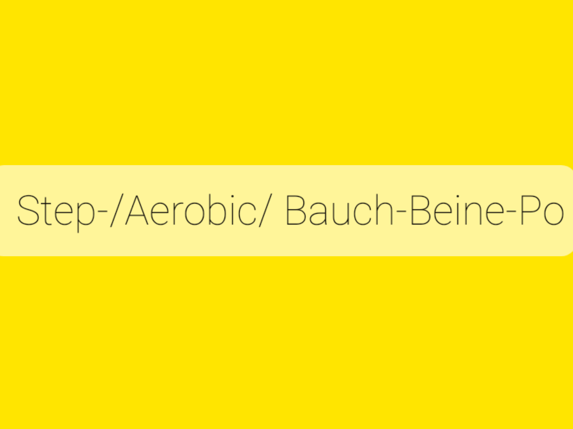 Aerobic